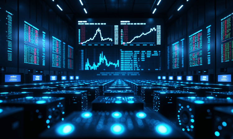 Mining activity influencing crypto market liquidity dynamics.