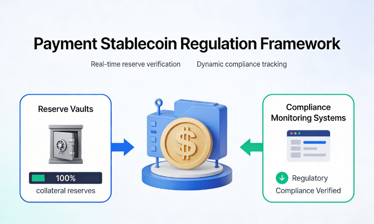 Crypto Regulation 2026 introducing stronger stablecoin reserve oversight