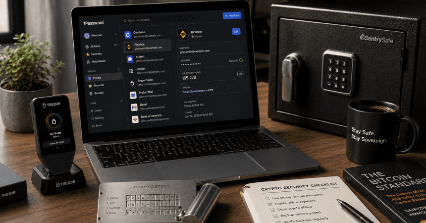 best Trezor wallet combined with layered crypto security protection